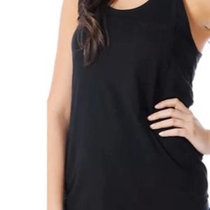 Exercise Workout Tank Top Womens Size S Zine Classic Black Racer Back‎ Tank Top